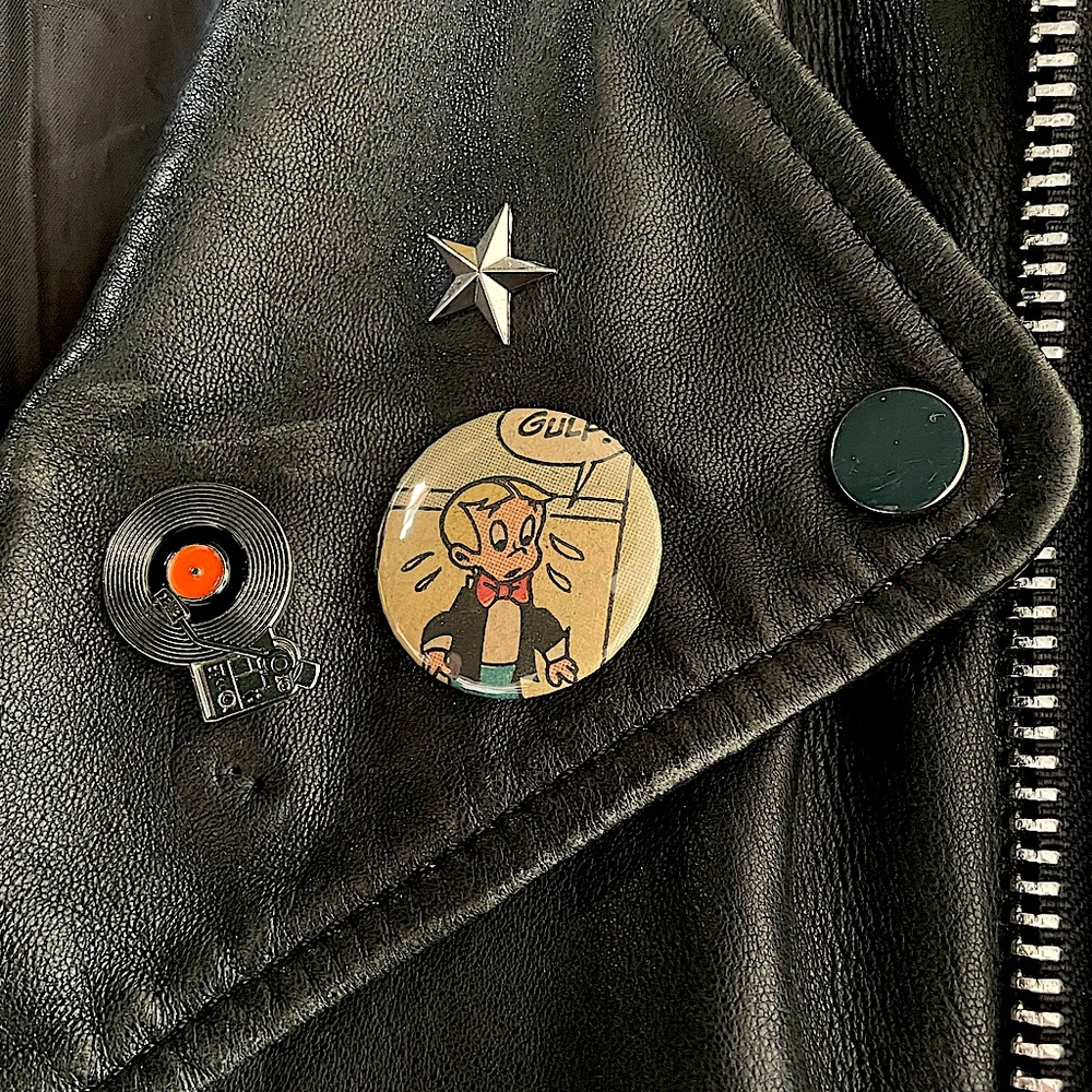 Vintage Richie Rich button pin